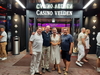 Erwin, Toni, Alexandra und Gerhard vor dem Casino in Velden
