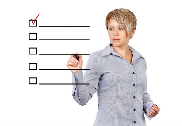Eine Checkliste erstellen